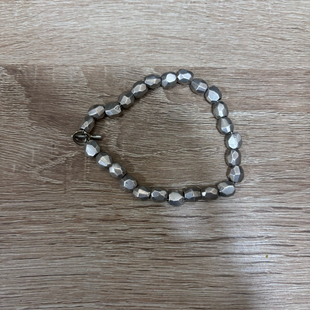 Dodo Silver Beaded Bracelet